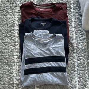 Set of 3 Men’s Old Navy Long Sleeved Tops